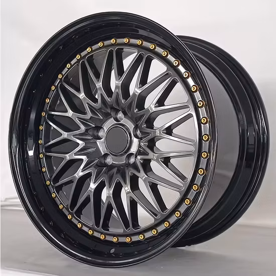 Mozzo ruota per cerchione in lega d'acciaio per auto passeggeri forgiato replica in alluminio forgiato per ricambi auto aftermarket
