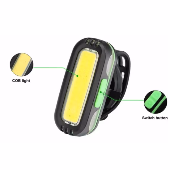 Avvertimento di sicurezza notturno per esterni con luce a LED per ruota antincendio per bicicletta